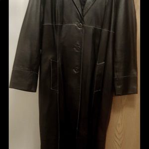 Long Black maxi Venus Williams Leather